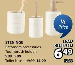 JYSK STENINGE Bathroom accessories Toothbrush holder offer