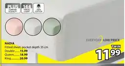 JYSK Nadia Fitted sheet offer