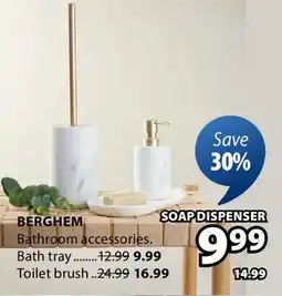 JYSK Berghem Bathroom accessories Soap Dispenser offer