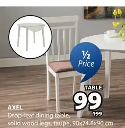 JYSK AXEL Drop-leaf dining table offer