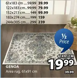 JYSK GENOA Area rug offer