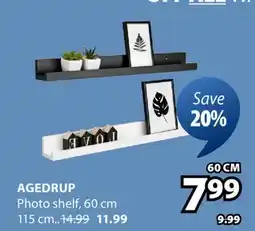JYSK Agedrup Photo shelf offer