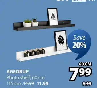 JYSK Agedrup Photo shelf offer