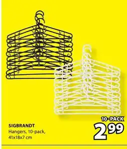 JYSK Sigbrandt Hangers offer