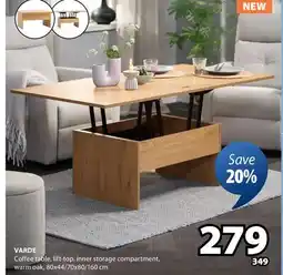 JYSK Varde Coffee table offer