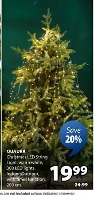 JYSK Quadra Christmas LED String Light offer