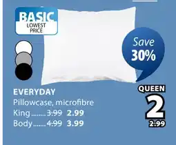 JYSK Everyday Pillowcase offer