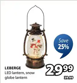 JYSK Leberge LED lantern offer
