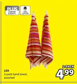 JYSK Lea 2-pack hand towel offer