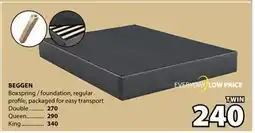 JYSK BEGGEN Boxspring offer