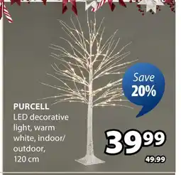 JYSK Purcell LED decorative light offer