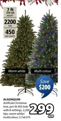 JYSK Algonquin Artificial Christmas tree offer