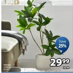 JYSK TRISTAN Artificial potted plant offer