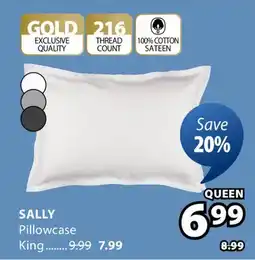 JYSK Sally Pillowcase offer