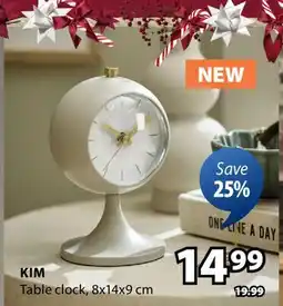 JYSK Kim Table clock offer