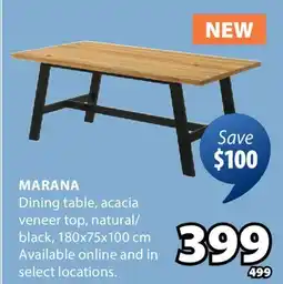 JYSK Marana Dining table offer