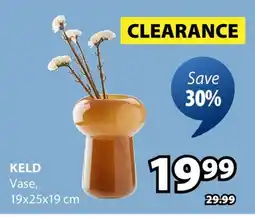JYSK Keld Vase offer