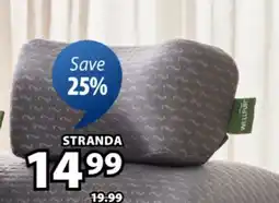 JYSK STRANDA Neck Memory Foam Pillow offer