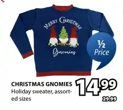 JYSK CHRISTMAS GNOMIES Holiday sweater offer