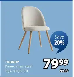 JYSK Thorup Dining chair offer