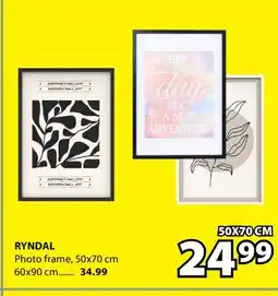 JYSK Ryndal Photo frame offer