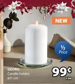 JYSK Georg Candle holder offer
