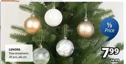JYSK Lenore Tree ornament offer