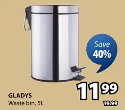 JYSK GLADYS Waste bin offer