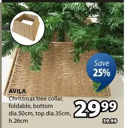 JYSK Avila Christmas tree collar offer