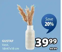 JYSK GUSTAF Vase offer