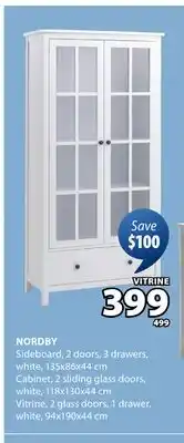 JYSK NORDBY Sideboard offer