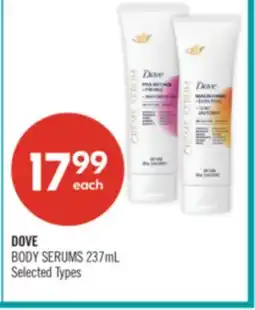 Shoppers Drug Mart DOVE BODY SERUMS offer