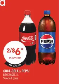 Shoppers Drug Mart COCA-COLA or PEPSI offer