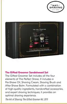 Shoppers Drug Mart The Gifted Groomer Sandalwood Set offer
