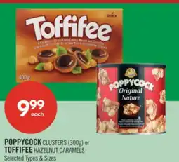 Shoppers Drug Mart POPPYCOCK CLUSTERS (300g) or TOFFIFEE HAZELNUT CARAMELS offer