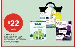 Shoppers Drug Mart GLYSOMED, OLAY HELLO HYDRATION MEGA HOLIDAY BAG or AGE DEFYING HYDRATION GIFT SET offer