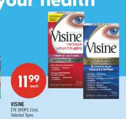 Shoppers Drug Mart VISINE EYE DROPS offer