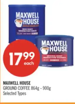Shoppers Drug Mart MAXWELL HOUSE GROUND COFFEE offer