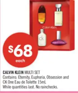 Shoppers Drug Mart CALVIN KLEIN MULTI SET offer