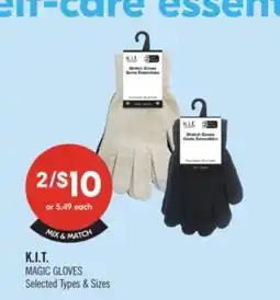 Shoppers Drug Mart K.I.T MAGIC GLOVES offer