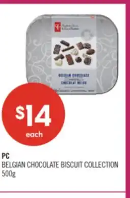 Shoppers Drug Mart PC BELGIAN CHOCOLATE BISCUIT COLLECTION offer