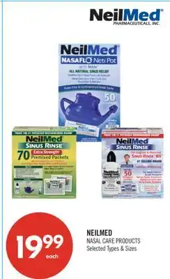Shoppers Drug Mart NEILMED NASAL CARE PRODUCTS offer