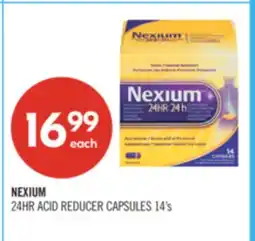 Shoppers Drug Mart NEXIUM 24HR ACID REDUCER CAPSULES offer