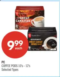 Shoppers Drug Mart PC COFFEE PODS offer