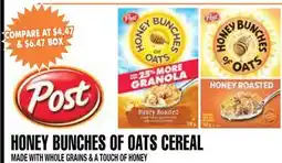 Len's Mill Stores Post HONEY BUNCHES OF OATS CEREAL offer
