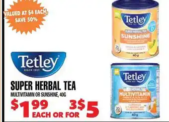 Len's Mill Stores SUPER HERBAL TEA offer