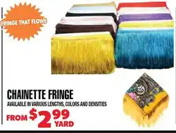 Len's Mill Stores CHAINETTE FRINGE offer