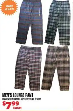 Len's Mill Stores MEN'S LOUNGE PANT offer