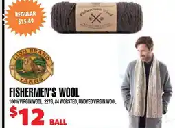Len's Mill Stores FISHERMEN'S WOOL offer