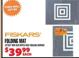 Len's Mill Stores FISKARS FOLDING MAT offer